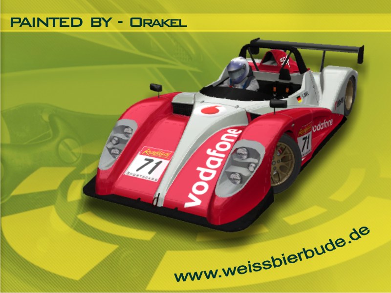 Radical SR4 252bhp SR4-252: #71 - Vodafone